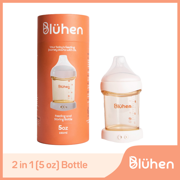 2 in 1 (5oz) Bluhen Baby Bottle
