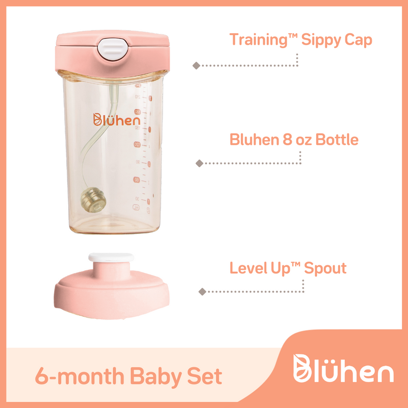 Bluhen 6-Month Baby Set 8oz